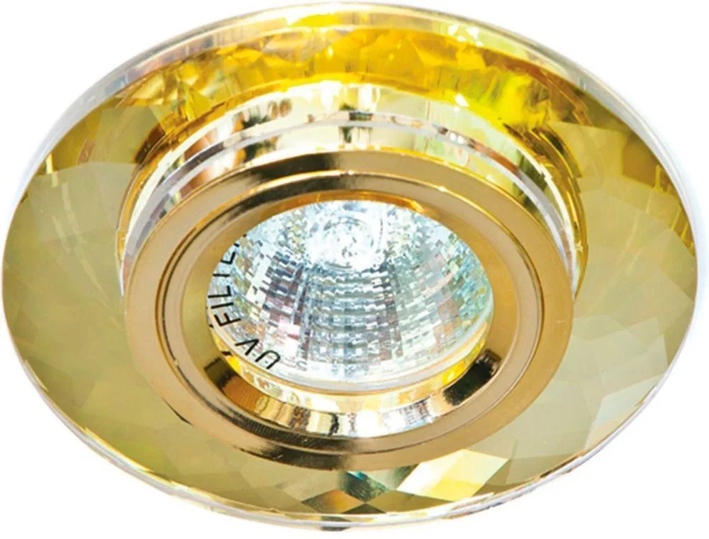 FERON Светильник встраиваемый 8050-2 потолочный MR16 G5.3 желтый 18642 FERON Светильник встраиваемый 8050-2 потолочный MR16 G5.3 желтый 18642