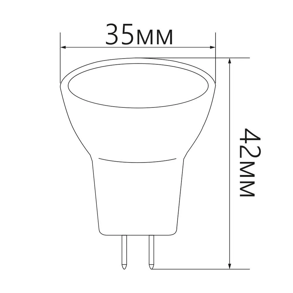 FERON Лампа светодиодная LB-271 MR11 G5.3 3W 230V 2700K 25551 FERON Лампа светодиодная LB-271 MR11 G5.3 3W 230V 2700K 25551