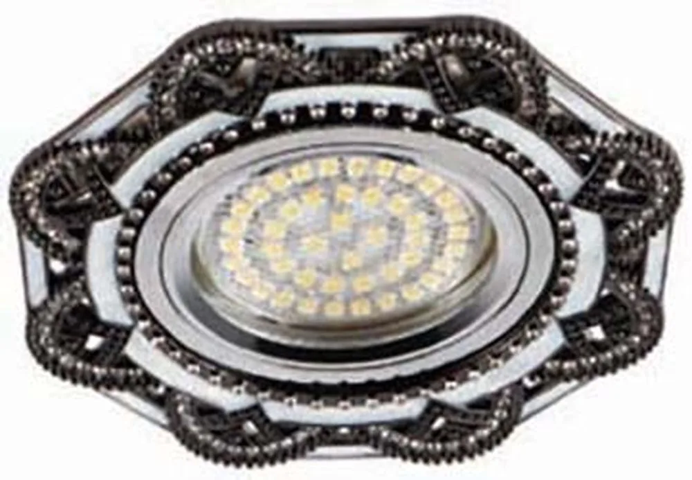 Светильник потолочный MR16 Max35W 220V G5.3, медь,хром, CD2053 28631