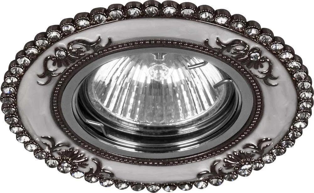 FERON Светильник встраиваемый CD2054 потолочный MR16 G5.3 черный-хром 28637 FERON Светильник встраиваемый CD2054 потолочный MR16 G5.3 черный-хром 28637