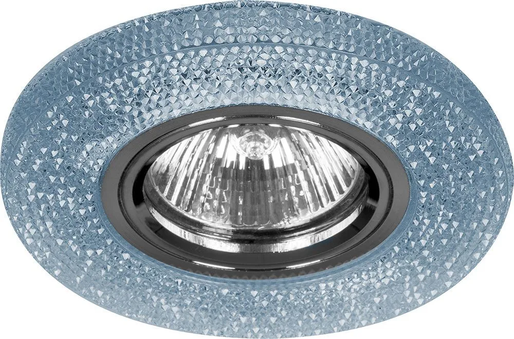 Светильник встраиваемый, 12*2835 SMD, MR16 50W G5.3, серый, хром, CD972