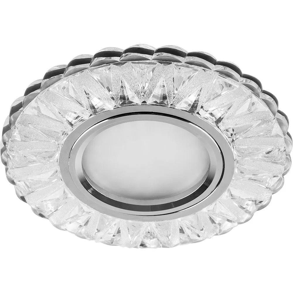 FERON Светильник встраиваемый с белой LED подсветкой CD930 потолочный MR16 G5.3 прозрачный FERON Светильник встраиваемый с белой LED подсветкой CD930 потолочный MR16 G5.3 прозрачный