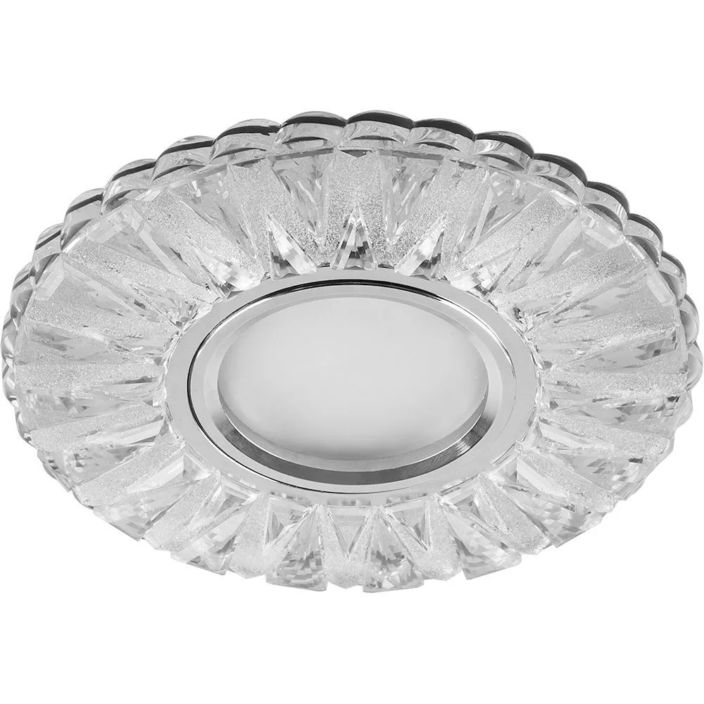 FERON Светильник встраиваемый с белой LED подсветкой CD931 потолочный MR16 G5.3 прозрачный FERON Светильник встраиваемый с белой LED подсветкой CD931 потолочный MR16 G5.3 прозрачный