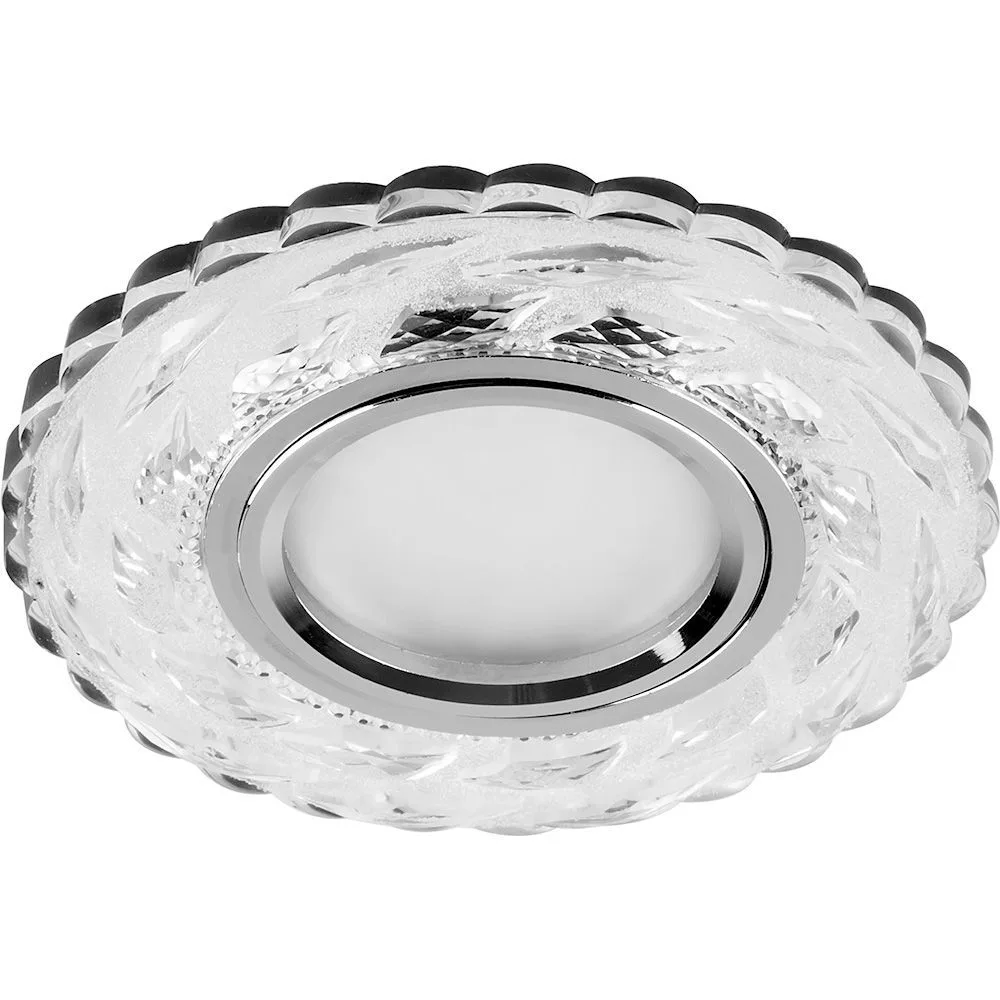 FERON Светильник встраиваемый с белой LED подсветкой CD936 потолочный MR16 G5.3 прозрачный FERON Светильник встраиваемый с белой LED подсветкой CD936 потолочный MR16 G5.3 прозрачный