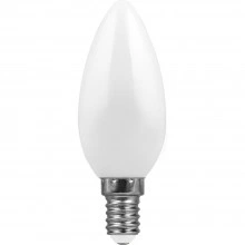 Лампа светодиодная FERON LB-58 Свеча E14 5W 2700K 25647