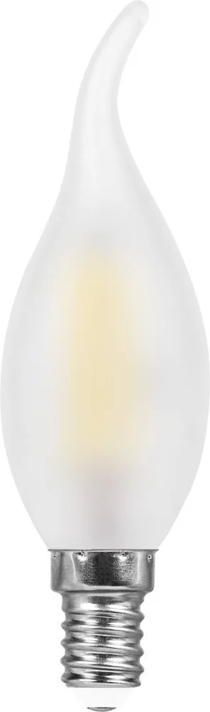 Лампа светодиодная FERON LB-59 Свеча на ветру E14 5W 2700K 25649