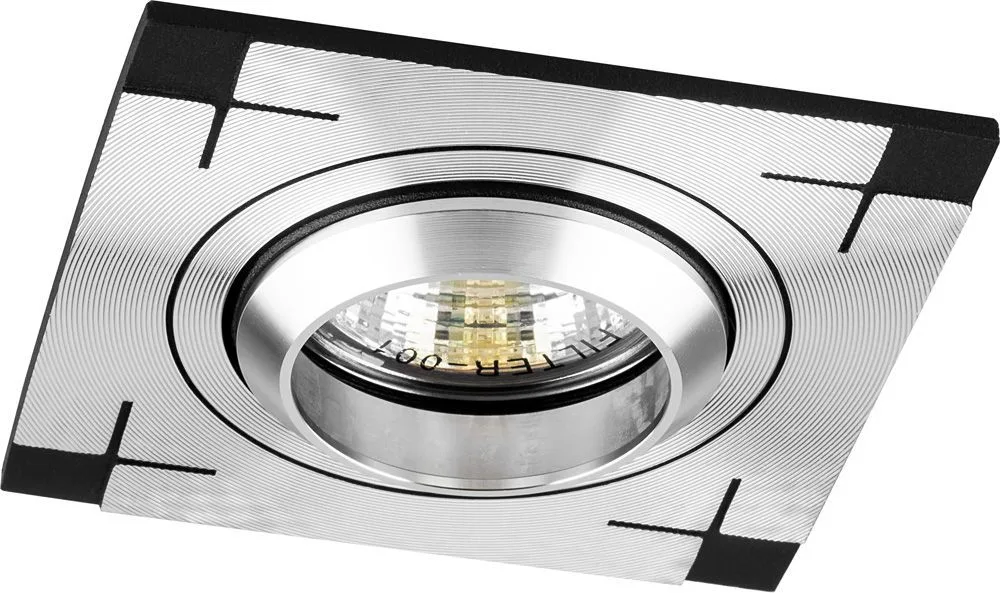 FERON Светильник встраиваемый CD2330 потолочный MR16 G5.3 черный-алюминий 18629 FERON Светильник встраиваемый CD2330 потолочный MR16 G5.3 черный-алюминий 18629