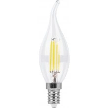 Лампа светодиодная диммируемая FERON LB-69 Свеча на ветру  E14 5W 2700K 25653