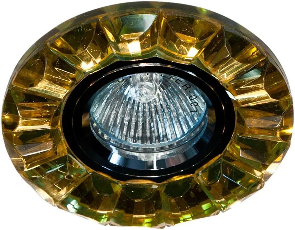 FERON Светильник встраиваемый CD2510 потолочный MR16 G5.3 желтый, хром 19175 FERON Светильник встраиваемый CD2510 потолочный MR16 G5.3 желтый, хром 19175