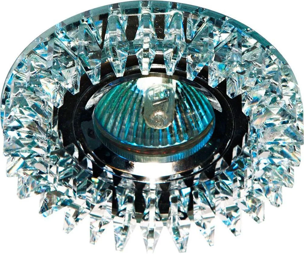 Светильник встраиваемый FERON CD2540 потолочный MR16 G5.3 прозрачный, хром 18925