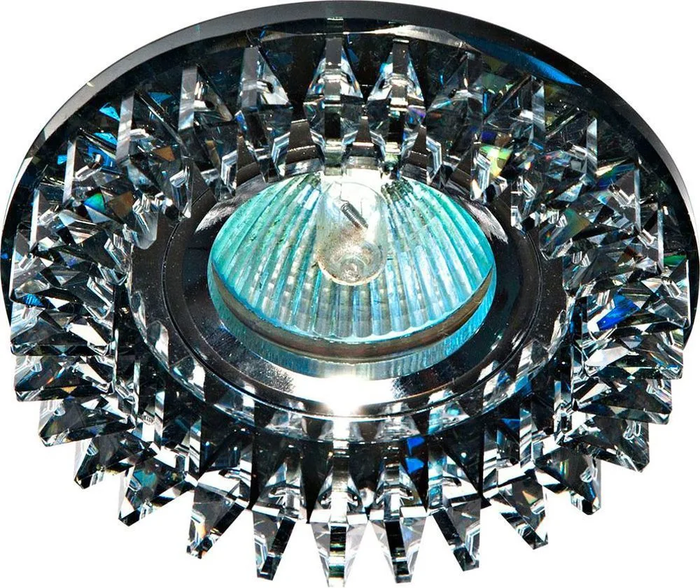 Светильник встраиваемый FERON CD2540 потолочный MR16 G5.3 черный, хром 18927