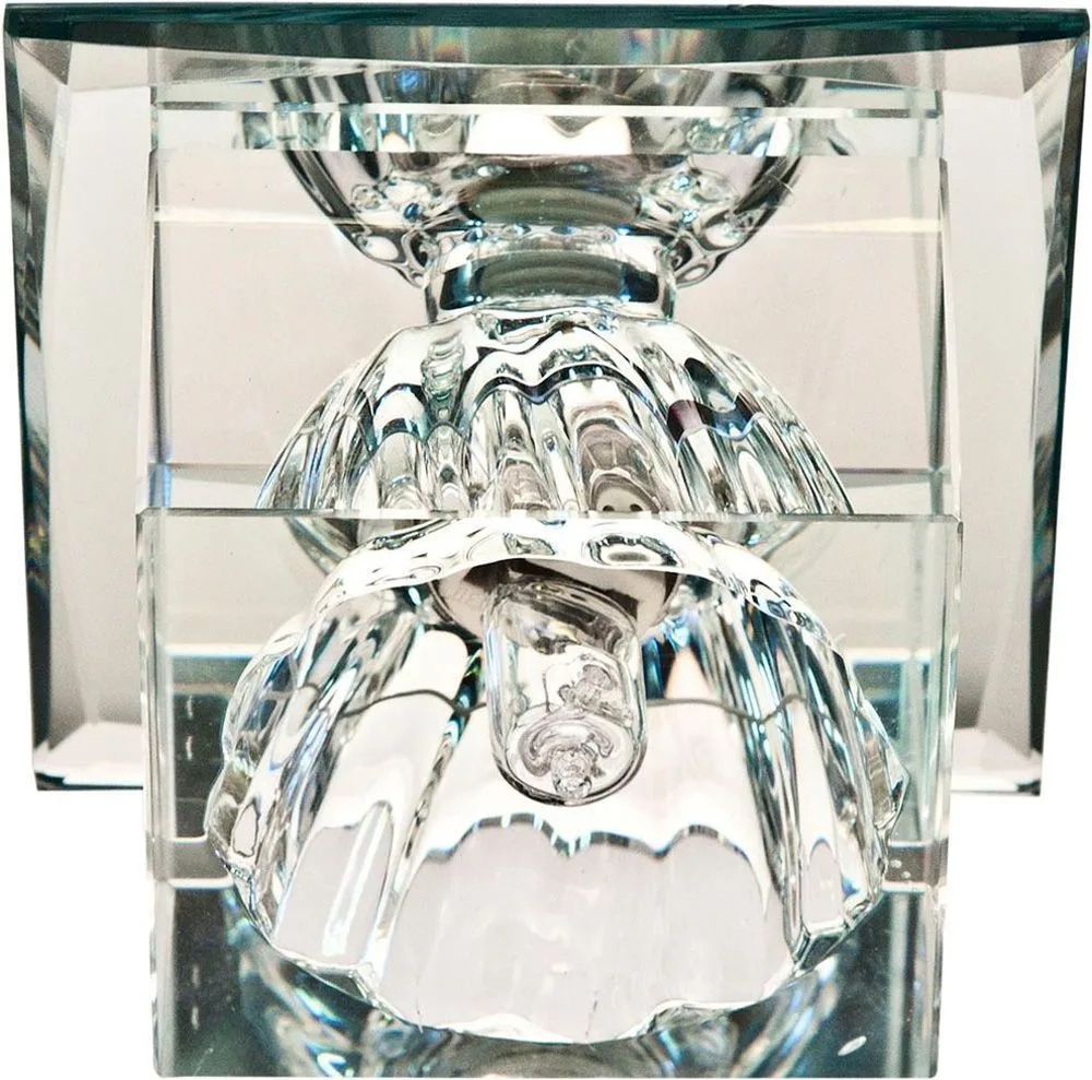 Светильник встраиваемый FERON JD55 потолочный JCD9 G9 прозрачный 18944