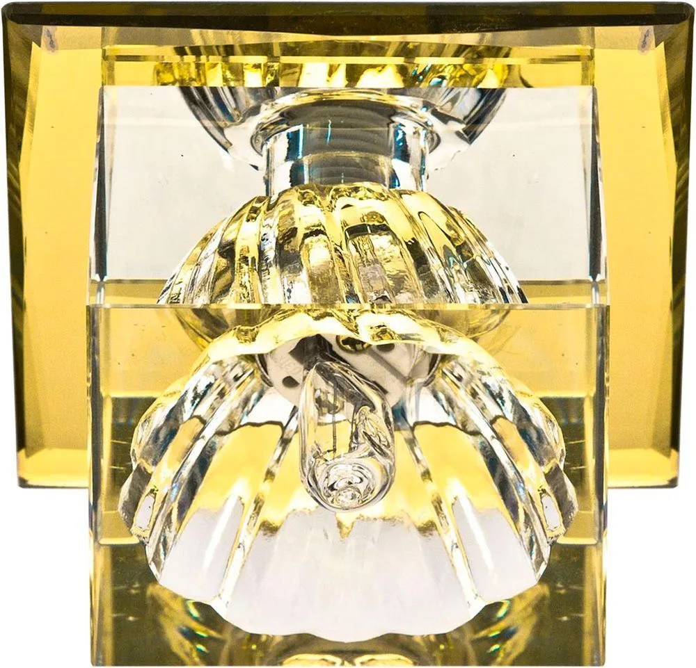 FERON Светильник потолочный,JCD9 35W G9, прозрачный,желтый,JD55 18946 FERON Светильник потолочный,JCD9 35W G9, прозрачный,желтый,JD55 18946