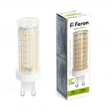 Лампа светодиодная FERON LB-437 G9 15W 175-265V 4000K 38213
