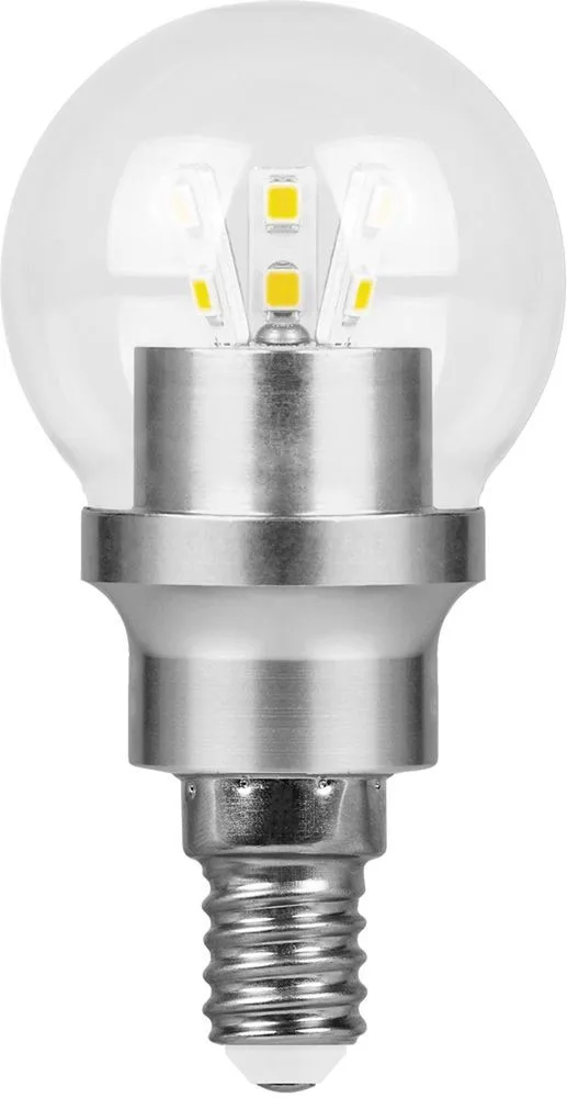FERON Лампа светодиодная LB-40 Шарик E14 4,5W 2700K 25463 FERON Лампа светодиодная LB-40 Шарик E14 4,5W 2700K 25463