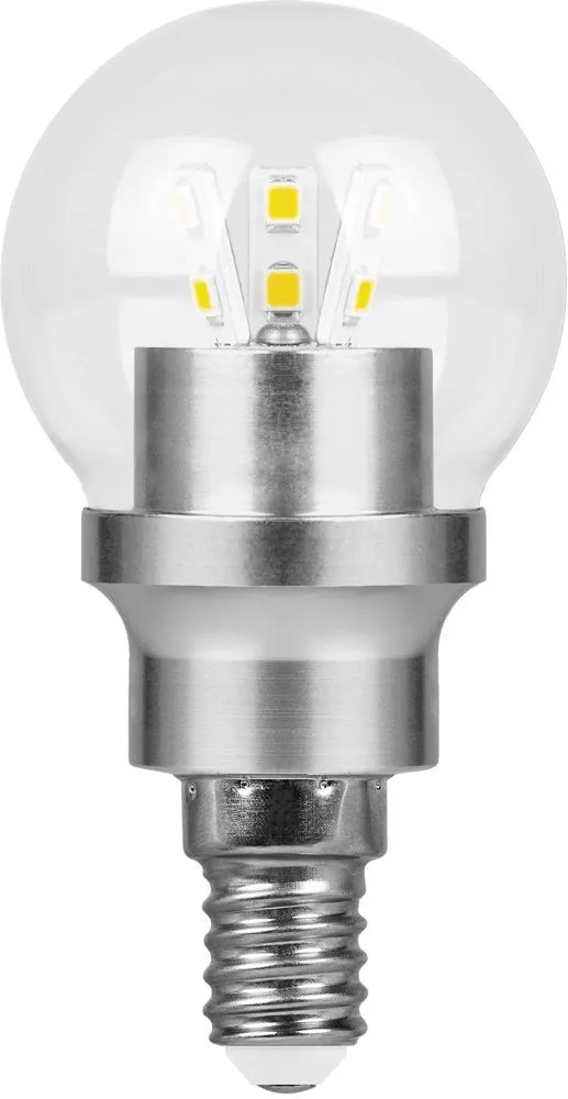 FERON Лампа светодиодная LB-40 Шарик E14 4,5W 6400K 25464 FERON Лампа светодиодная LB-40 Шарик E14 4,5W 6400K 25464