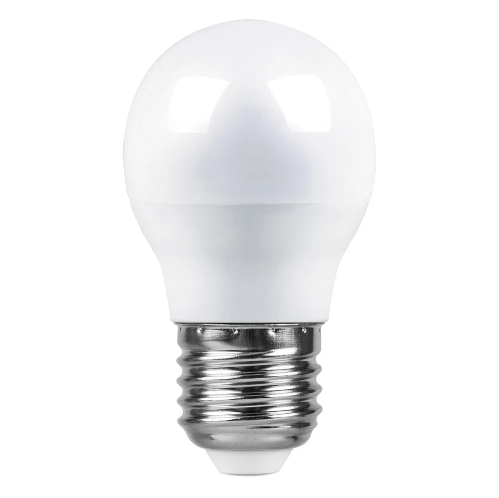 FERON Лампа светодиодная LB-95 Шарик E27 7W 175-265V 6400K 25483 FERON Лампа светодиодная LB-95 Шарик E27 7W 175-265V 6400K 25483