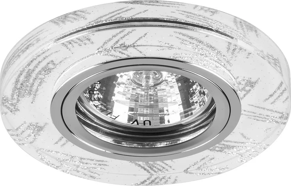FERON Светильник встраиваемый с белой LED подсветкой 8686-2 потолочный MR16 G5.3 белый FERON Светильник встраиваемый с белой LED подсветкой 8686-2 потолочный MR16 G5.3 белый