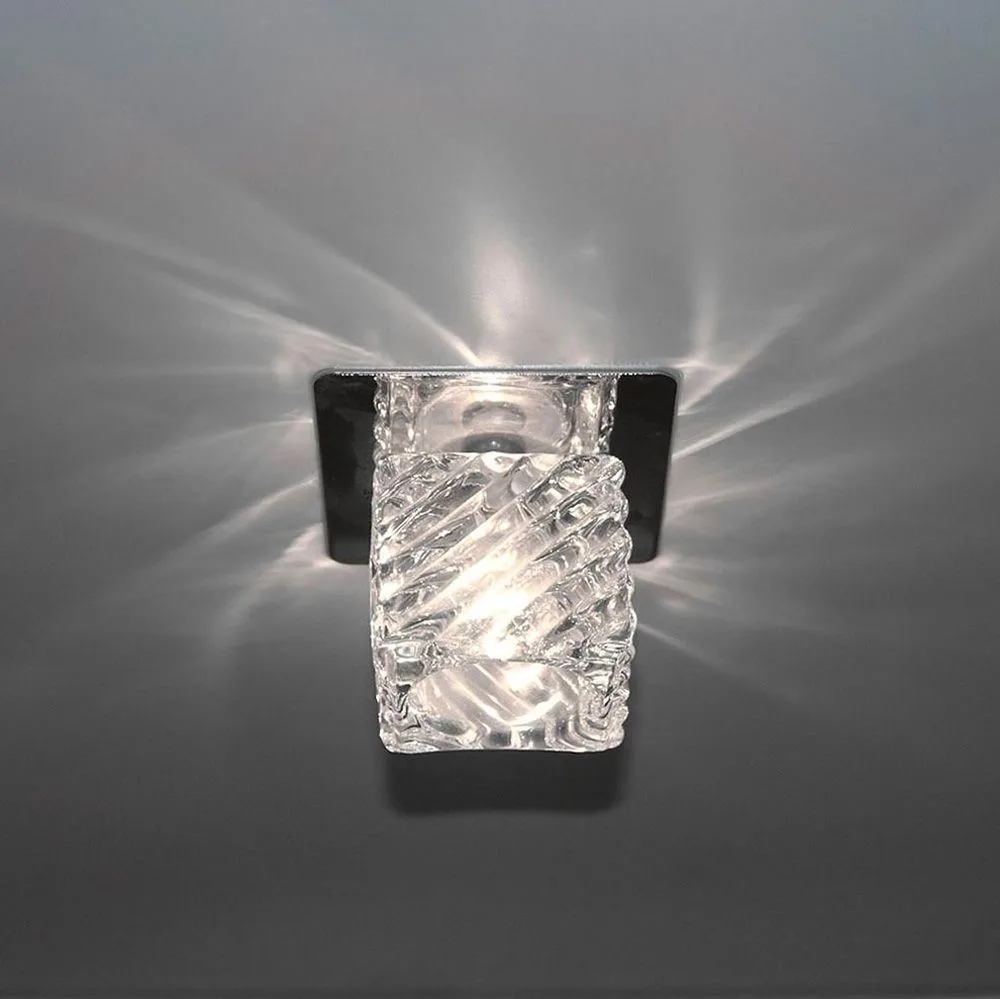 FERON Светильник потолочный со светодиодной лампой 5W 230V/50Hz 400lumen с прозрачным стеклом,хром, BS125-FA 27793 FERON Светильник потолочный со светодиодной лампой 5W 230V/50Hz 400lumen с прозрачным стеклом,хром, BS125-FA 27793