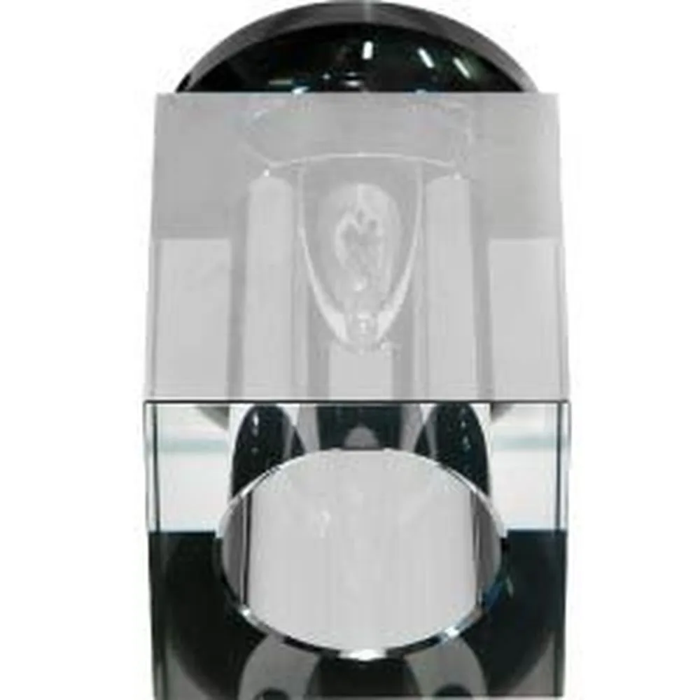 Светильник потолочный, JCD9 50W с черным стеклом,черный, JD152 18823