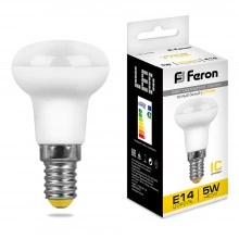 Лампа светодиодная FERON LB-439 E14 5W 175-265V 2700K 25516
