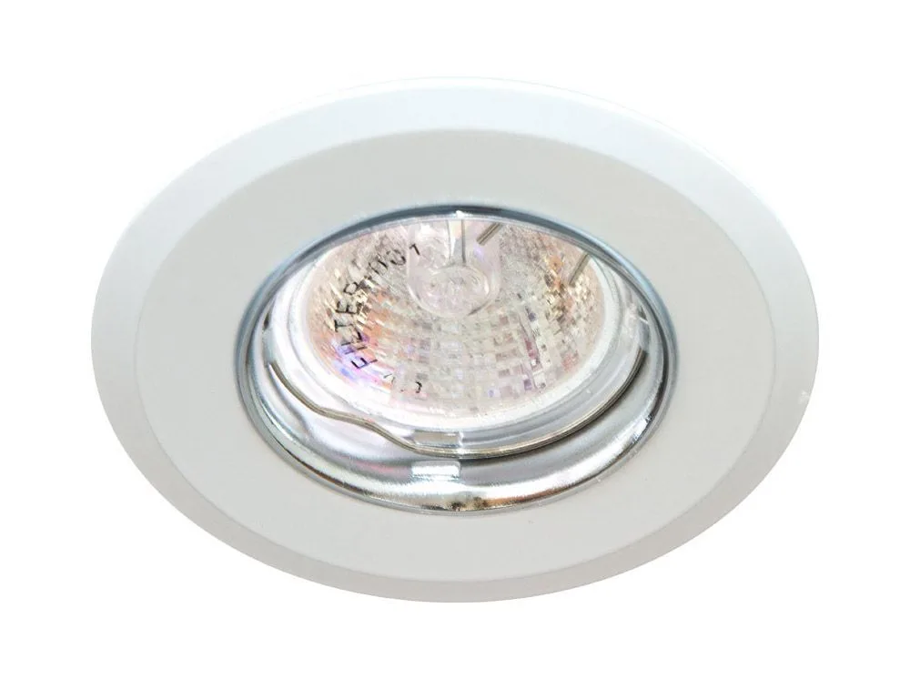 FERON Светильник потолочный MR16 MAX50W 12V G5.3, белый,хром,DL107-C 28384 FERON Светильник потолочный MR16 MAX50W 12V G5.3, белый,хром,DL107-C 28384