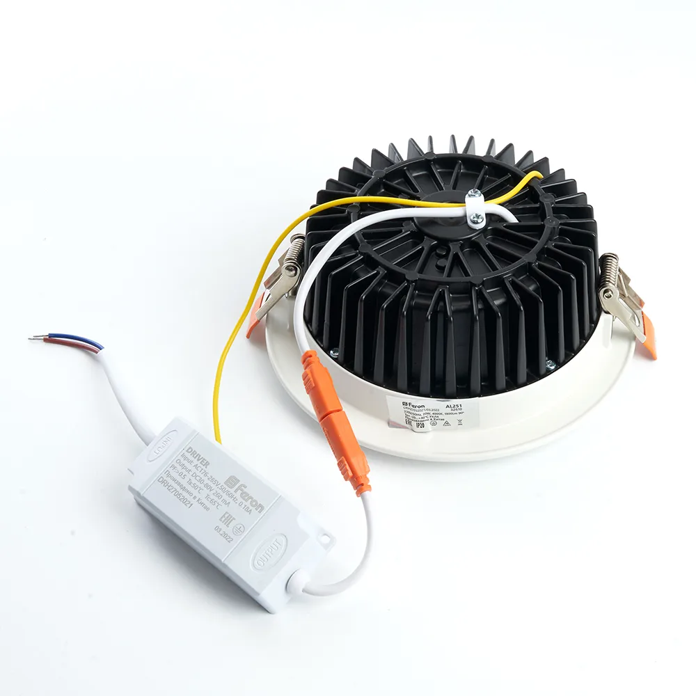 FERON Светодиодный светильник AL251 встраиваемый 20W 4000K белый серия MarketBright FERON Светодиодный светильник AL251 встраиваемый 20W 4000K белый серия MarketBright