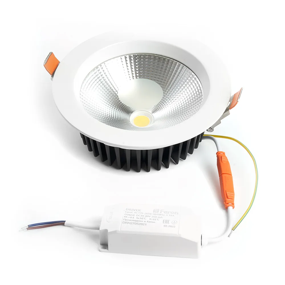 FERON Светодиодный светильник AL251 встраиваемый 20W 4000K белый серия MarketBright FERON Светодиодный светильник AL251 встраиваемый 20W 4000K белый серия MarketBright