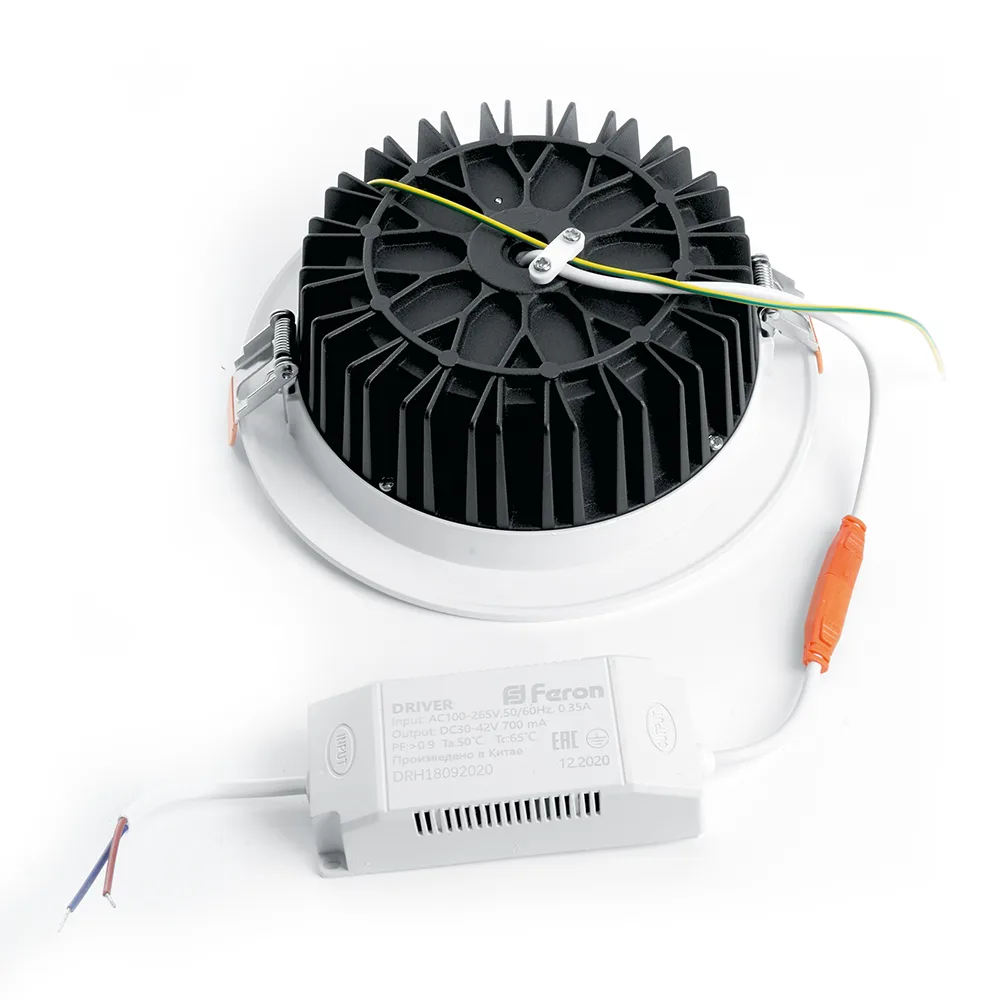 FERON Светодиодный светильник AL253 встраиваемый 30W 4000K белый серия MarketBright FERON Светодиодный светильник AL253 встраиваемый 30W 4000K белый серия MarketBright