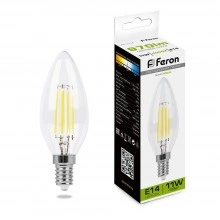 Лампа светодиодная FERON LB-713 Свеча E14 11W 230V 4000K 38008