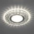 Светильник встраиваемый с LED подсветкой FERON CD945 потолочный MR16 G5.3 прозрачный, хром Светильник встраиваемый с LED подсветкой FERON CD945 потолочный MR16 G5.3 прозрачный, хром