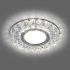 Светильник встраиваемый с LED подсветкой FERON CD944 потолочный MR16 G5.3 прозрачный, хром Светильник встраиваемый с LED подсветкой FERON CD944 потолочный MR16 G5.3 прозрачный, хром