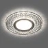 Светильник встраиваемый с LED подсветкой FERON CD943 потолочный MR16 G5.3 прозрачный, хром Светильник встраиваемый с LED подсветкой FERON CD943 потолочный MR16 G5.3 прозрачный, хром