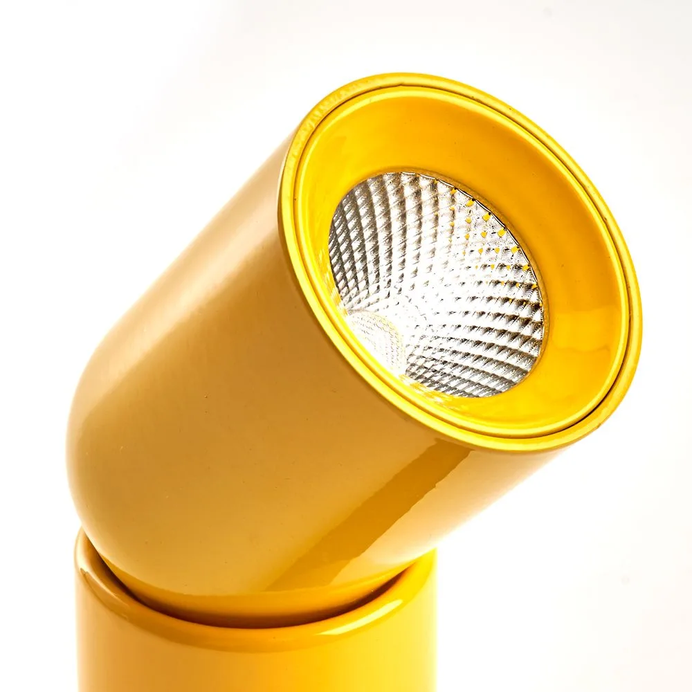 FERON Светодиодный светильник AL114 трековый однофазный на шинопровод 10W 4000K 35 градусов желтый Артикул 41010 FERON Светодиодный светильник AL114 трековый однофазный на шинопровод 10W 4000K 35 градусов желтый Артикул 41010