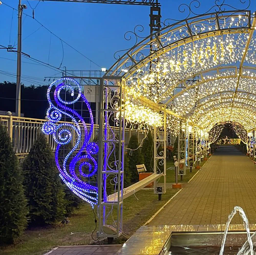 FERON Дюралайт светодиодный LED-R2W 2-х жильный, RGB 1,44Вт/м 24LED/м 50м 230V артикул 41031 FERON Дюралайт светодиодный LED-R2W 2-х жильный, RGB 1,44Вт/м 24LED/м 50м 230V артикул 41031