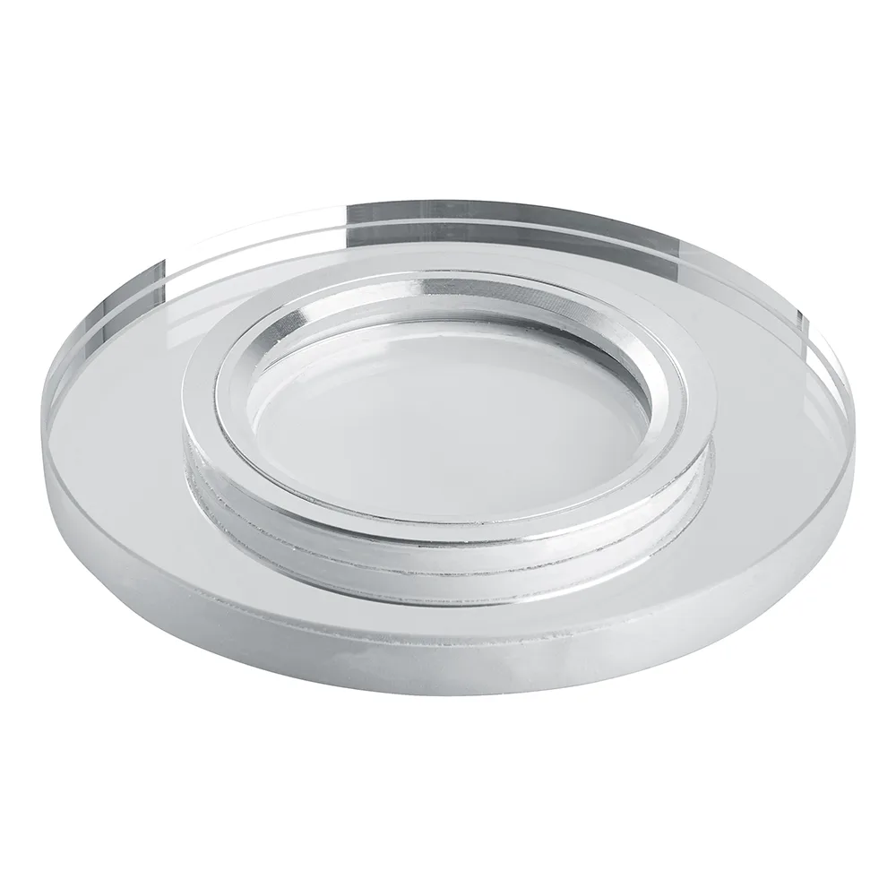 Светильник встраиваемый с белой LED подсветкой FERON CD8160 потолочный MR16 G5.3 белый