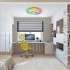 Светодиодный управляемый светильник накладной FERON AL5777 RAINBOW тарелка 60W RGB + CCT 3000К-6000K 41917 Светодиодный управляемый светильник накладной FERON AL5777 RAINBOW тарелка 60W RGB + CCT 3000К-6000K 41917