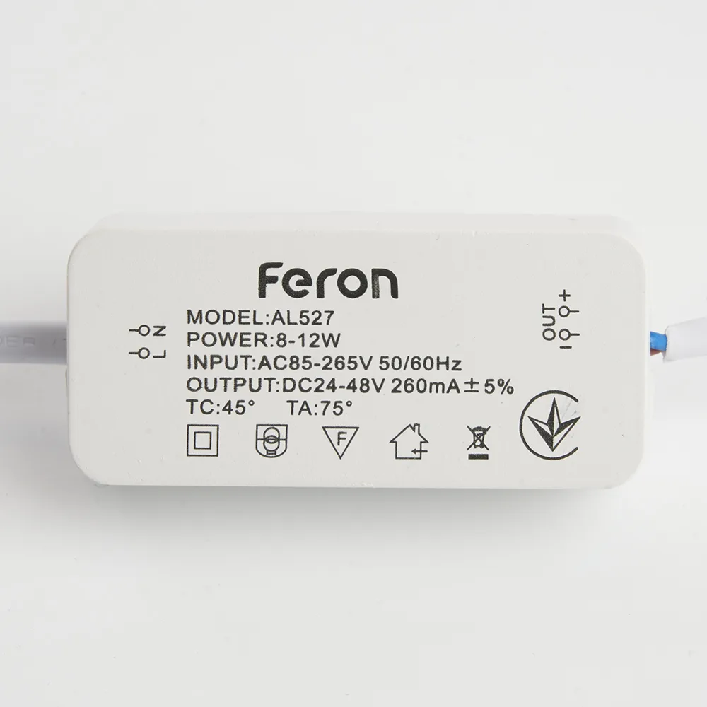 FERON Светодиодный светильник AL1527 встраиваемый 9W 4500K белый FERON Светодиодный светильник AL1527 встраиваемый 9W 4500K белый