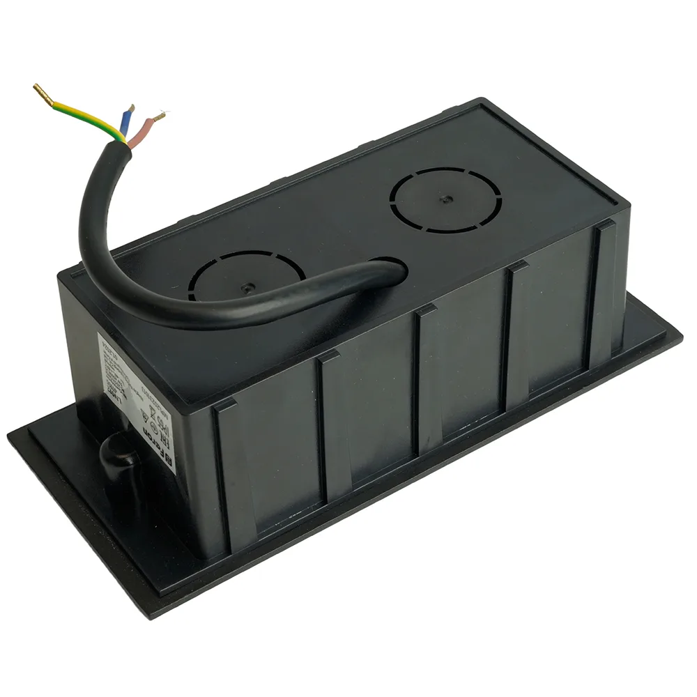 FERON Светодиодный светильник LN012 встраиваемый 5W 4000K, IP65, черный 41160 FERON Светодиодный светильник LN012 встраиваемый 5W 4000K, IP65, черный 41160