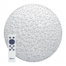 Светодиодный управляемый светильник накладной FERON AL3389 Dots тарелка 72W 3000К-6000K белый 41234