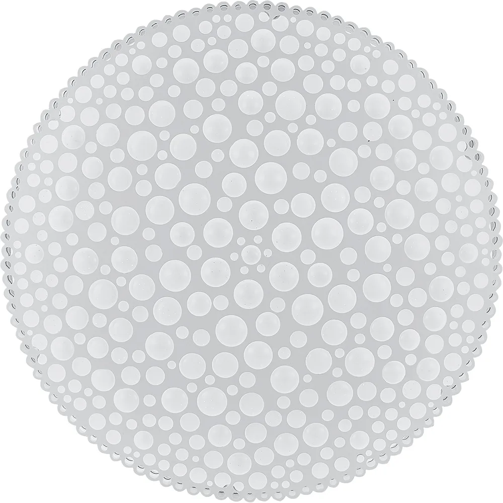 FERON Светодиодный управляемый светильник накладной AL3389 Dots тарелка 72W 3000К-6000K белый 41234 FERON Светодиодный управляемый светильник накладной AL3389 Dots тарелка 72W 3000К-6000K белый 41234