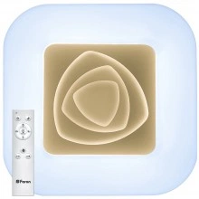 Светодиодный управляемый светильник накладной FERON AL5540 ROSE тарелка 90W 3000К-6500K квадратный 41142