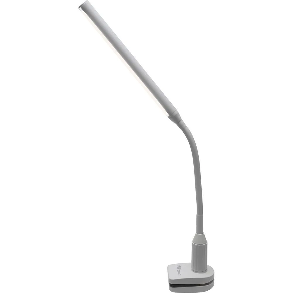 Настольный светодиодный светильник FERON DE1727  6W, 4000K, 100-240V, белый 41287