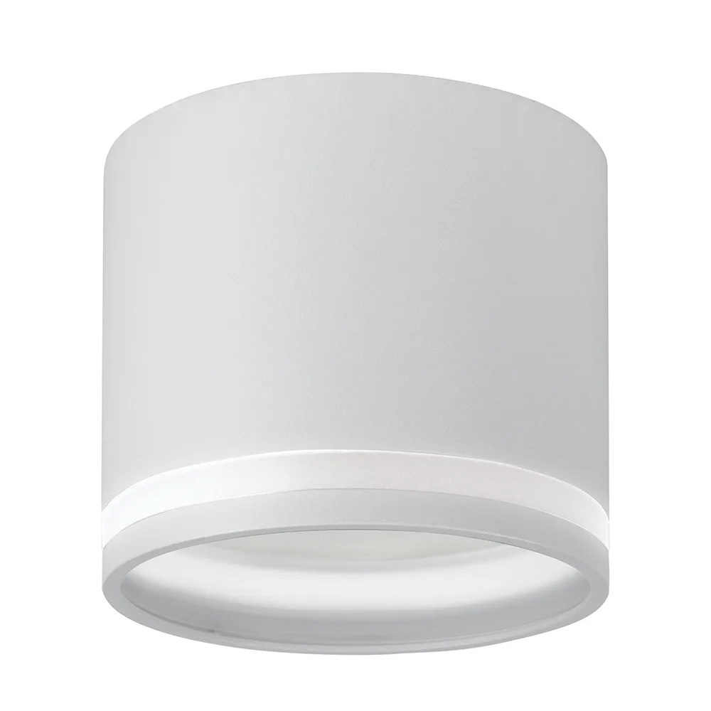 Светильник потолочный FERON HL362 LUNA 12W, 230V, GX53, белый 41996