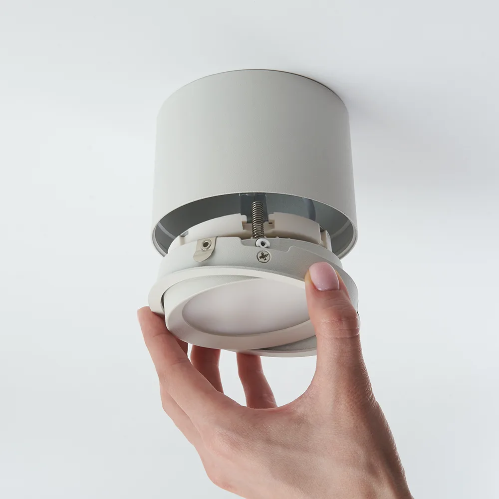 FERON Светильник потолочный HL361 12W, 230V, GX53, белый 41994 FERON Светильник потолочный HL361 12W, 230V, GX53, белый 41994