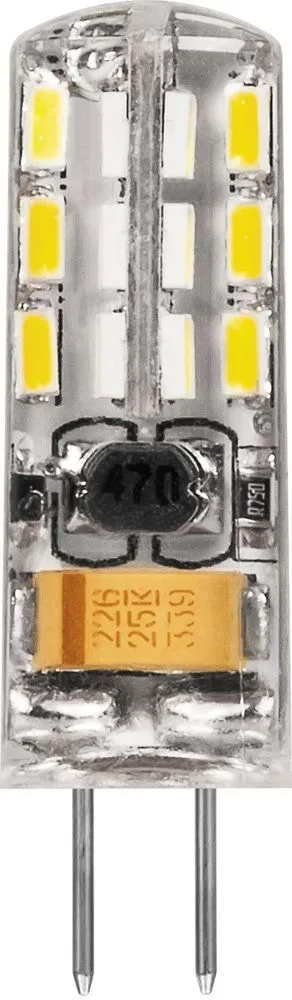 FERON Лампа светодиодная LB-420 G4 2W 12V 4000K 25448 FERON Лампа светодиодная LB-420 G4 2W 12V 4000K 25448