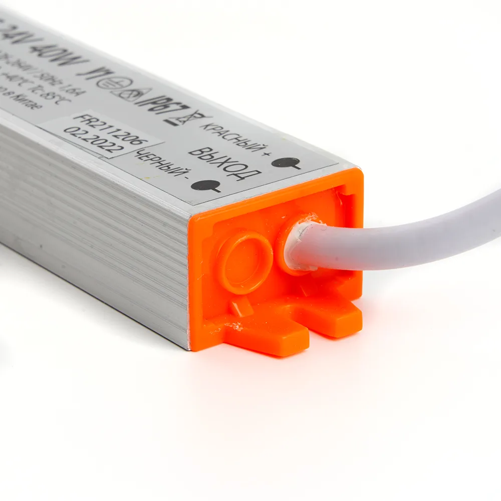 FERON Трансформатор электронный для светодиодной ленты 40W 24V (драйвер), LB007 FERON Трансформатор электронный для светодиодной ленты 40W 24V (драйвер), LB007