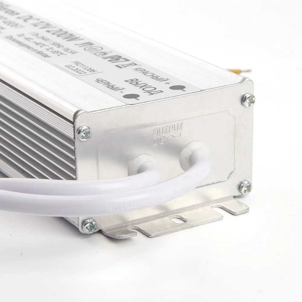 FERON Трансформатор электронный для светодиодной ленты 200W 12V IP67 (драйвер), LB007 Артикул 48061 FERON Трансформатор электронный для светодиодной ленты 200W 12V IP67 (драйвер), LB007 Артикул 48061