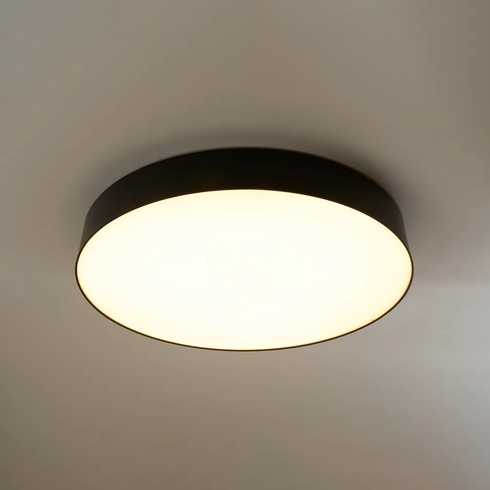 FERON Светодиодный управляемый светильник AL6200 “Simple matte” тарелка 80W 3000К-6500K черный 48067 FERON Светодиодный управляемый светильник AL6200 “Simple matte” тарелка 80W 3000К-6500K черный 48067