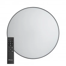 Светодиодный управляемый светильник FERON AL6200 “Simple matte” тарелка 60W 3000К-6500K черный 48066